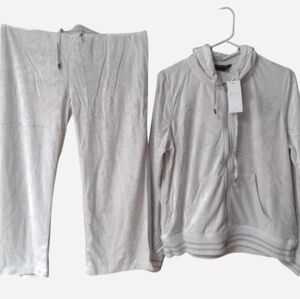 XL Bcbg‎ Maxazria Capri & Hoodie Zip Up Tracksuit
